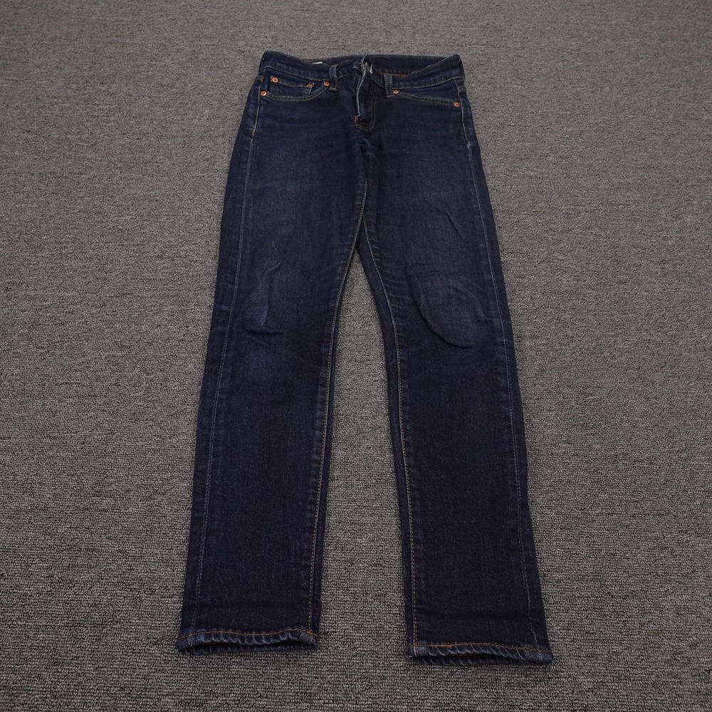 Levi's 510 Jeans Mens‎ 28x30 Blue Dark Wash Skinny Slim Stretch Denim Pants